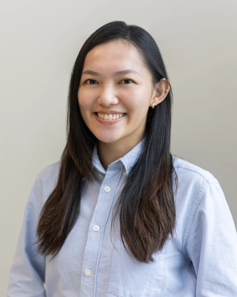 Dr. Sharel Chong at the clinic.